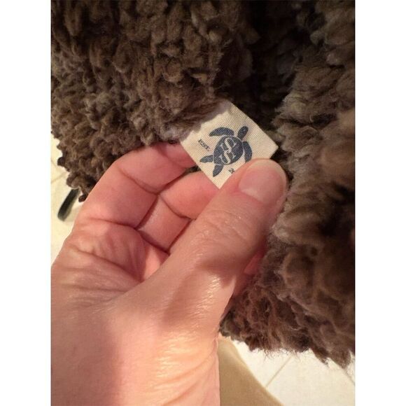 Simply Southern Women's Sherpa Pullover Jacket Brown Size L Standard Casual Zip - Picture 7 of 11